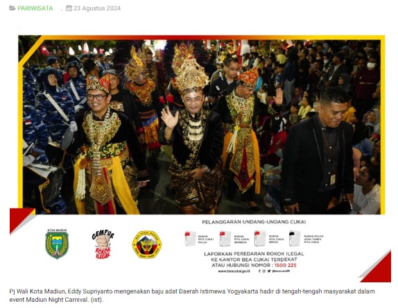 Madiun Night Carnival, Ribuan Warga Padati Kota Pendekar