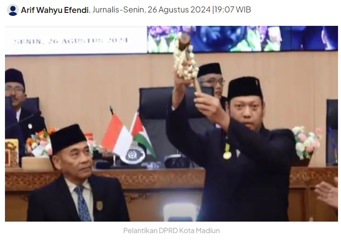 Perindo Raih Kursi Terbanyak di DPRD Kota Madiun, Kadernya Jadi Pimpinan Sementara