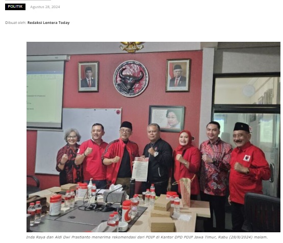 Setelah Putusan MK, PDIP Usung Inda-Aldi di Pilkada Kota Madiun