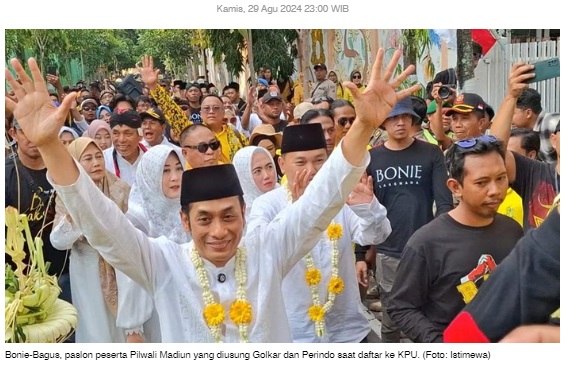 Anak Eks Walkot Optimistis Menang Pilwali Madiun Meski Lawan Petahana