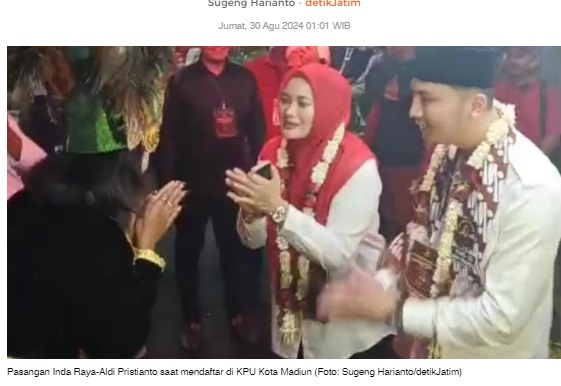 Eks Wawali Inda Raya Daftar Maju Pilwali Madiun Jelang Penutupan