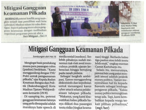 Mitigasi Gangguan Keamanan Pilkada