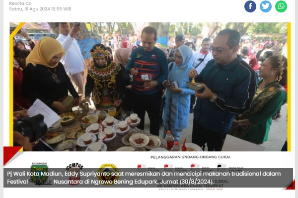 Kenalkan Kekayaan Kuliner, Pemkot Madiun Adakan Festival Bubur Nusantara