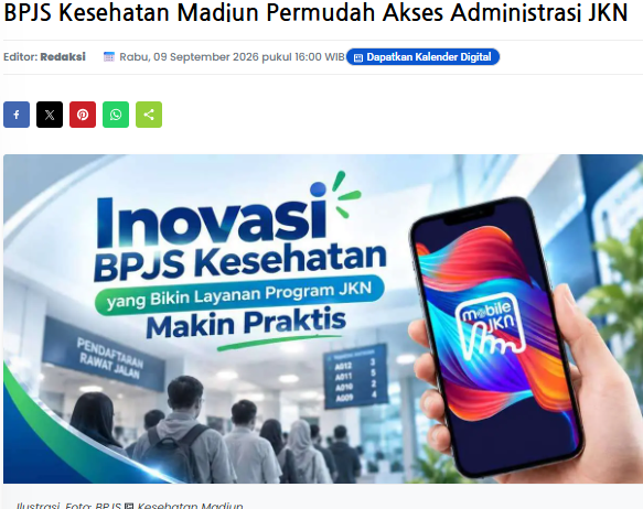 BPJS Kesehatan Madiun Permudah Akses Administrasi JKN