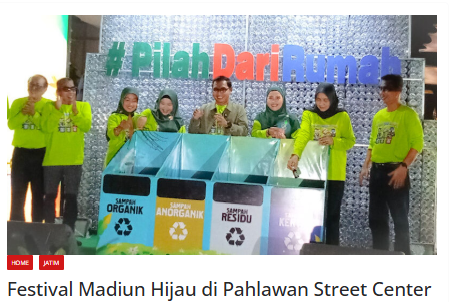 Festival Madiun Hijau di Pahlawan Street Center