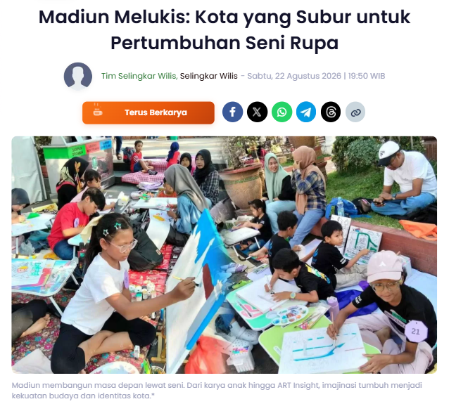 Madiun Melukis: Kota yang Subur untuk Pertumbuhan Seni Rupa