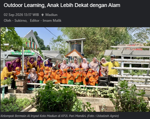 Outdoor Learning, Anak Lebih Dekat dengan Alam