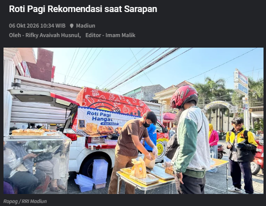 Roti Pagi Rekomendasi saat Sarapan
